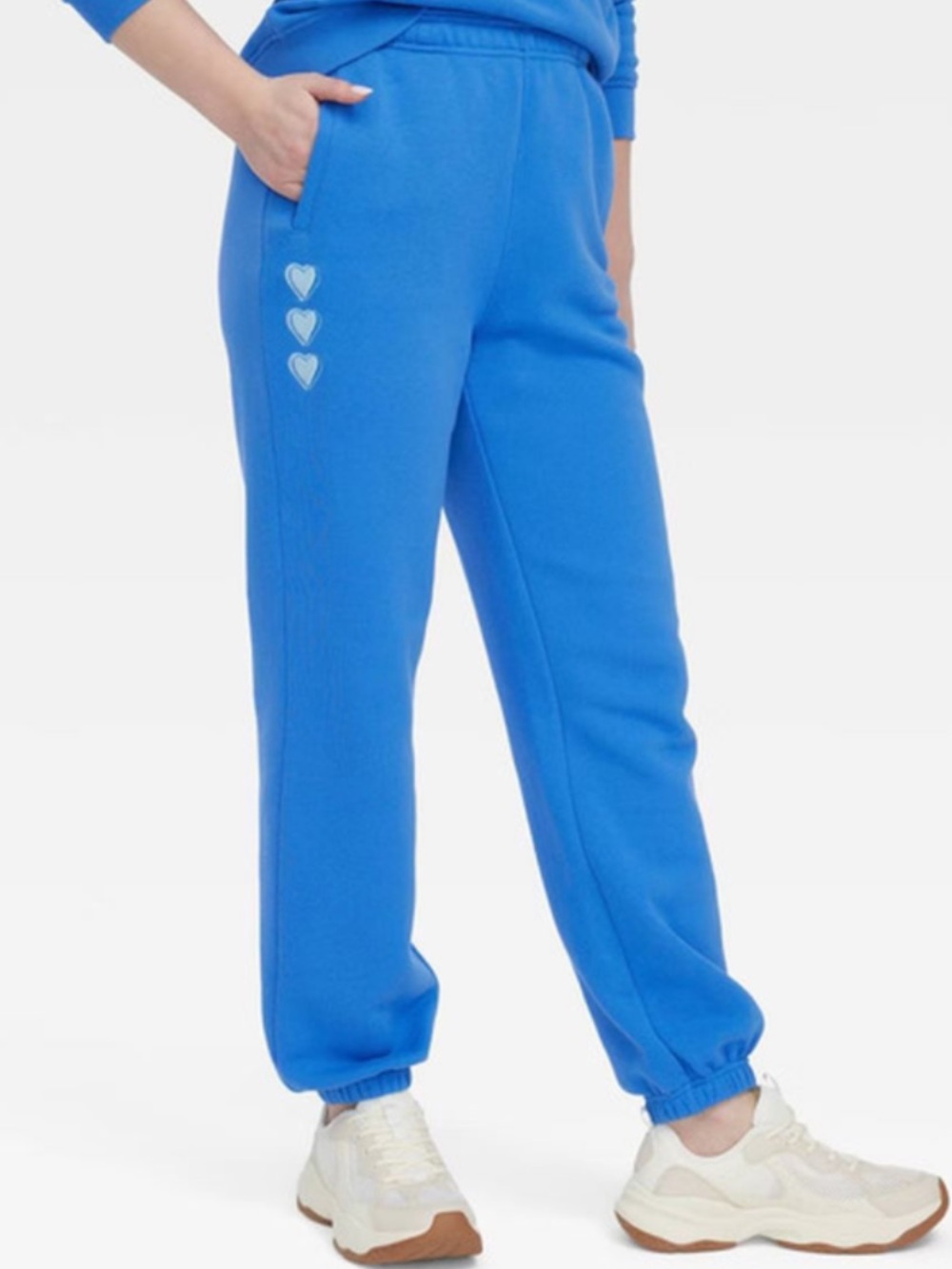 Roller Rabbit x Target women’s blue heart sweatpants joggers XS
